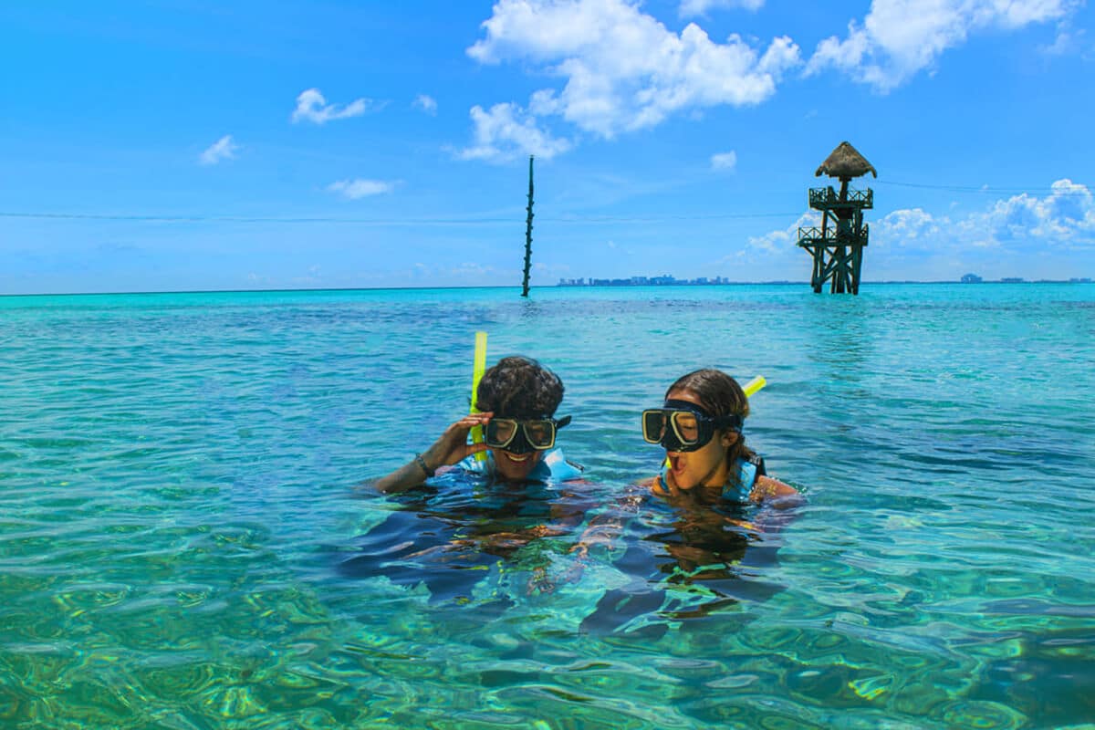 Snorkel en Cancún Isla Mujeres | Parque Natural Garrafón